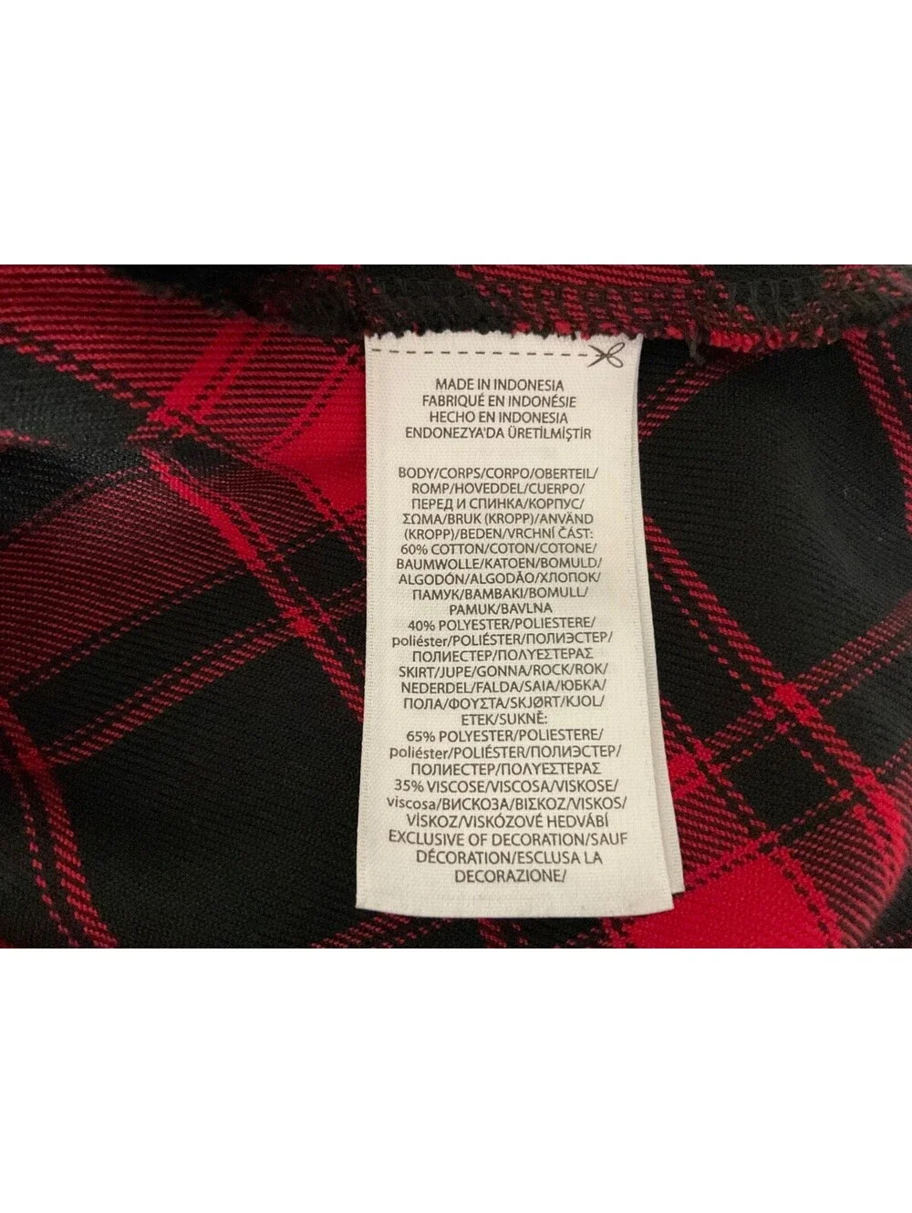 Polo Ralph Lauren Girls Plaid Fleece Sweatshirt Dress Kids 3/3T